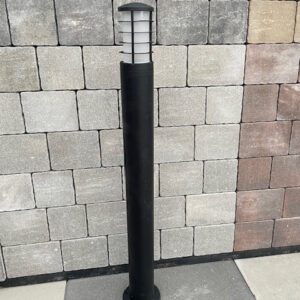 pylväsvalaisin 100cm musta IP44 E27